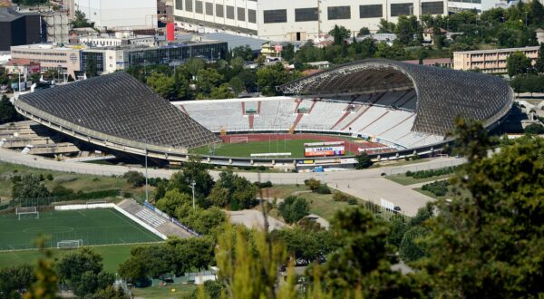 20.08.2015., Split - Pogled s Marjana na stadion Poljud. "nPhoto: Marko Prpic/PIXSELL