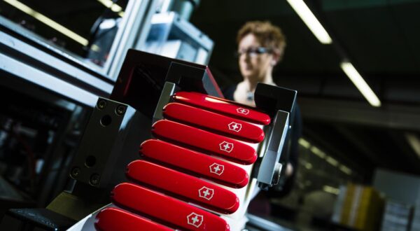 SWITZERLAND-GENEVA-VICTORINOX-KNIFE (210504) -- GENEVA, May 4, 2021 (Xinhua) -- Undated photo shows the Swiss Army knives at the Victorinox's factory in Delemont, Switzerland. TO GO WITH: "Interview: Swiss Army knives company Victorinox sharpens China business" (Victorinox Swiss/Handout via Xinhua) Xinhua  Photo: XINHUA/PIXSELL