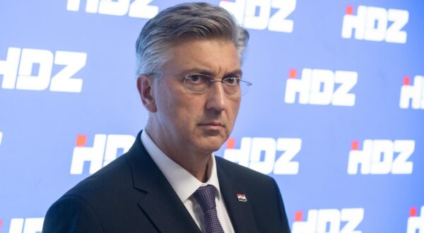 09.09.2025., Zagreb - Andrej Plenkovic dao je izjavu medijima nakon sjednice Predsjednistva i Nacionalnog odbora stranke u prostorijama Gradskog odbora HDZ-a. Photo: Davor Puklavec/PIXSELL