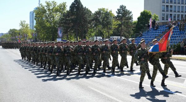 18, September, 2025, Belgrade - Minister of Defense Bratislav Gasic and Chief of the General Staff of the Serbian Armed Forces General Milan Mojsilovic attended today the dress rehearsal of the military parade "The Power of Unity", which will be held on Saturday, September 20, starting at 11 a.m., near the Palace of Serbia in New Belgrade. Photo: Marijana Jankovic/Ministarstvo odbrane/ATAImages

18, septembar 2025, Beograd - Ministar odbrane Bratislav Gasic i nacelnik Generalstaba Vojske Srbije general Milan Mojsilovic prisustvovali su danas generalnoj probi vojne parade "Snaga jedinstva", koja ce biti odrzana u subotu, 20. septembra sa pocetkom u 11 casova, kod Palate Srbija na Novom Beogradu. Photo: Marijana Jankovic/Ministarstvo odbrane/ATAImages Photo: Marijana Jankovic/Ministarstvo odbrane/ATAImages/PIXSELL