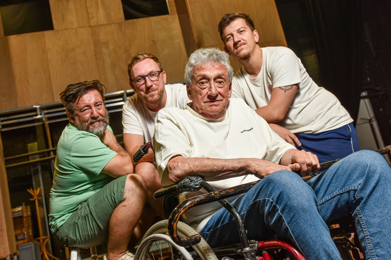 29.08.2025., Zagreb - Ansambl predstave Grupa TNT u Kazalistu Kerempuh. 

Photo Sasa ZinajaNFoto