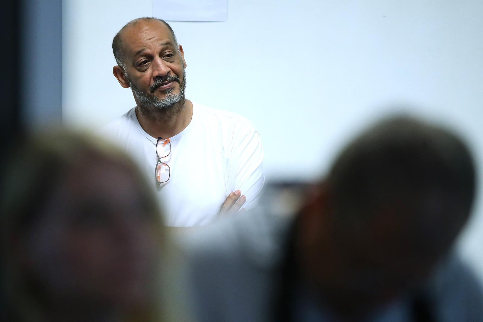 02.06.2022., Zagreb - Predstavljanje Znanstveno-razvojne inicijative ZRIN koju je osnovao Damir Vandjelic. ZRIN je neprofitna udruga gradjana koju cine neovisni strucnjaci iz akademskog i poslovnog svijeta s misijom istrazivanja, formuliranja i predlaganja javnih politika te njihovog ucinka na poboljsanje zivotnih i gospodarskih uvjeta u RH. Hamed Bangoura.   Photo: Goran Stanzl/PIXSELL