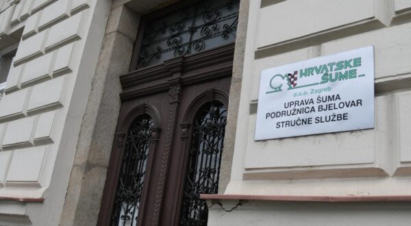 10..09.2025., Bjelovar - Akcija USKOK-a u Bjelovaru, a ovog puta su na udaru celnici Hrvatskih suma.  Photo: Damir Spehar/PIXSELL