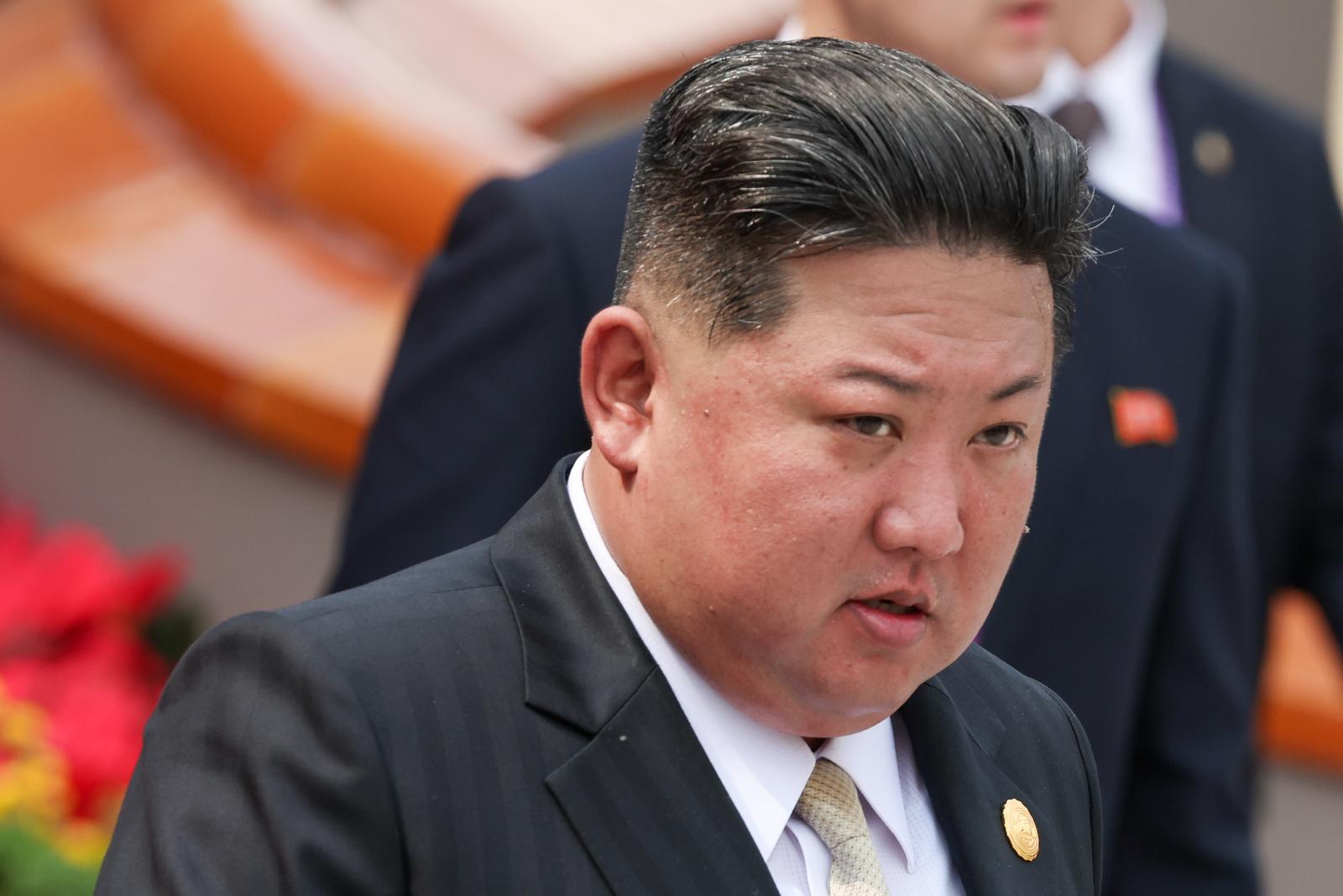 RUSSIA, MOSCOW - SEPTEMBER 3, 2025: North Korea's leader Kim Jong Un arrives for a military parade in Tiananmen Square marking the 80th anniversary of victory over the militarist Japan and the end of World War II. Alexander Kazakov/Russian Presidential Press and Information Office/TASS/Sipa USA Photo: Tass/SIPA USA