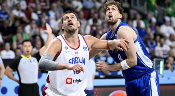 Srbiji nije pomogao ni Nikola Jokić, koji je zabio 33 koša  Photo: STT-Lehtikuva/SIPA USA