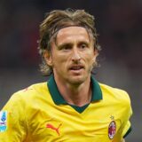 Luka Modrić dobio je pljesak i skandiranje 70.000 gledatelja na San Siru (Photo by Spada/LaPresse/Sipa USA) Photo: LaPresse/SIPA USA