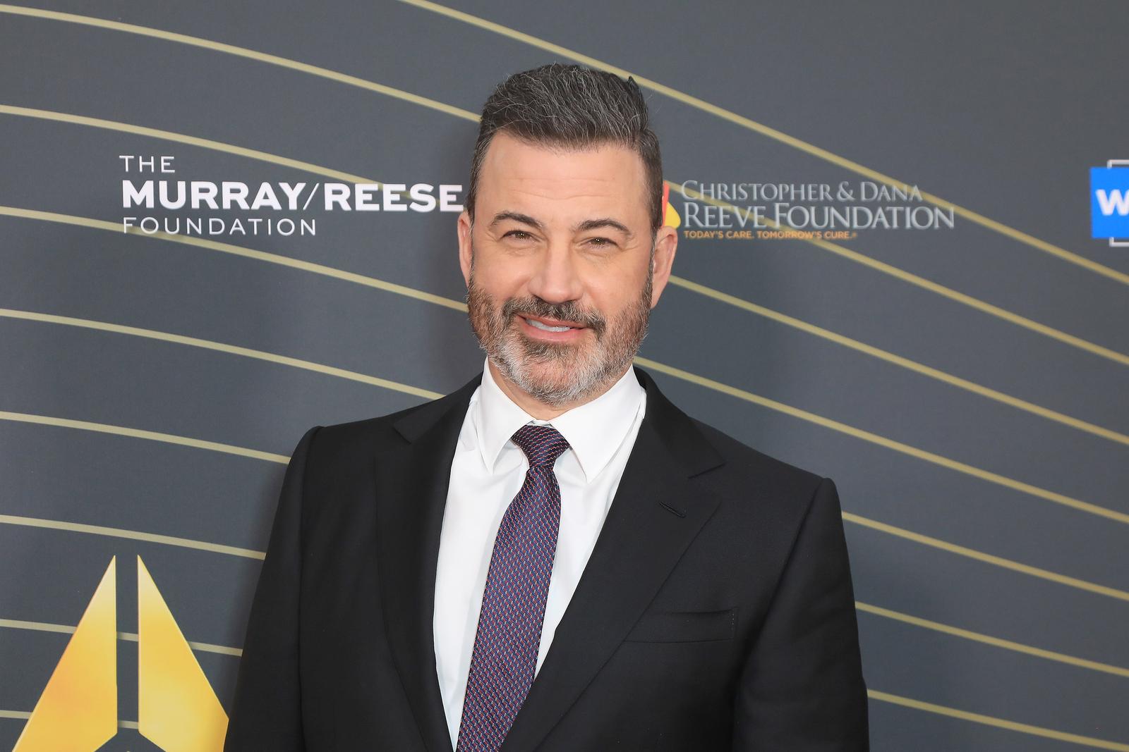 In this Image released on November 18, 2024 Jimmy Kimmel attends the arrivals of the Media Access Awards 2024 at Avalon on October 29, 2024 in Los Angeles, CA. (Photo by Nina Prommer/Sipa USA)


 Photo: Sipa USA/SIPA USA
