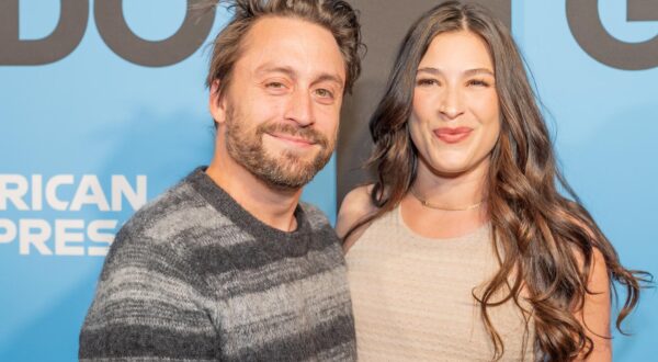 Kieran Culkin and Jazz Charton ?attend Opening night of new production of 'Waiting for Godot' on Broadway in New York, NY on September 28, 2025. (Photo by Lev Radin/Sipa USA) Photo: Sipa USA/SIPA USA