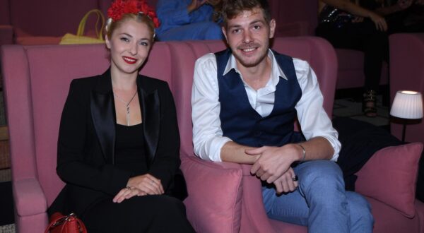 03.09.2019., Kaptol Boutique Cinema, Zagreb - Nova TV predstavila svoju novu seriju "Drugo ime ljubavi". Jagoda Kumric, Kostantin Haag. rPhoto: Marko Lukunic/PIXSELL