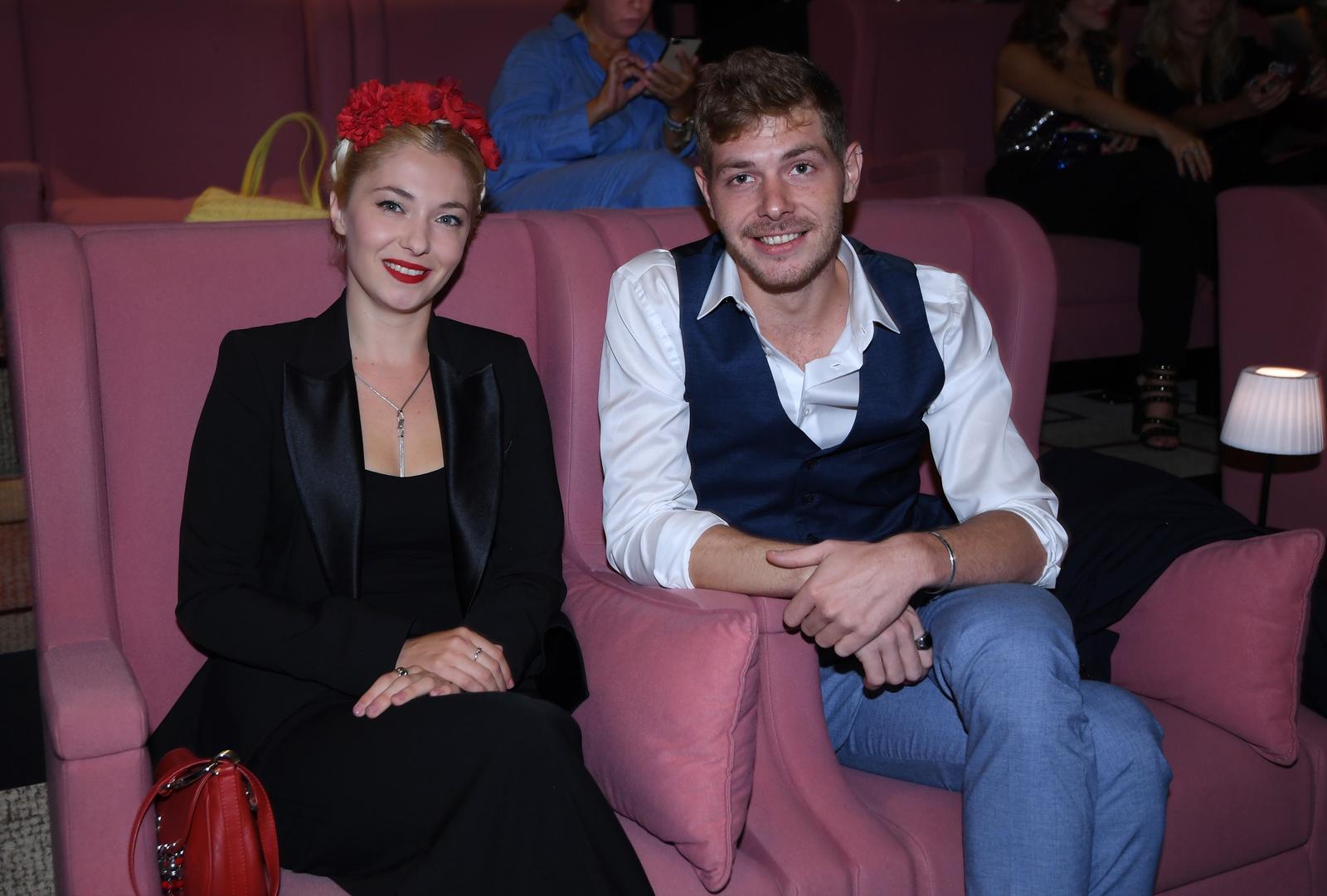 03.09.2019., Kaptol Boutique Cinema, Zagreb - Nova TV predstavila svoju novu seriju "Drugo ime ljubavi". Jagoda Kumric, Kostantin Haag. rPhoto: Marko Lukunic/PIXSELL
