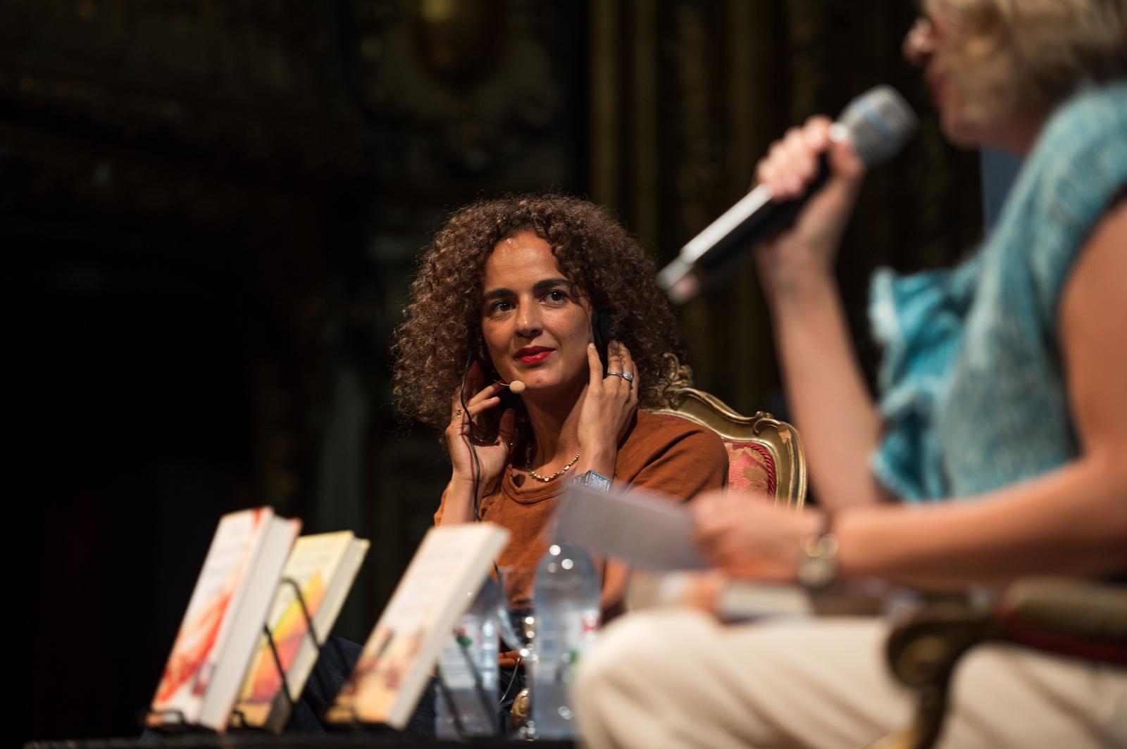 04.09.2024., Zagreb - Festival svjetske knjizevnosti, razgovor s Leilom Slimani. Leila Slimani Photo: Marko Juric/PIXSELL