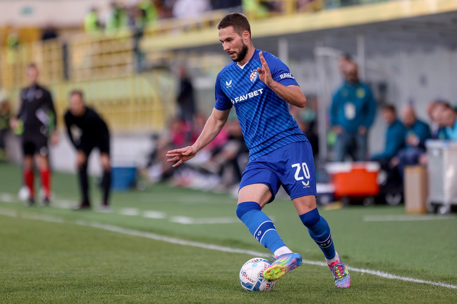 05.04.2025., Stadion Aldo Drosina, Pula - SuperSport HNL, 28. kolo, NK Istra 1961 - GNK Dinamo. Marko Pjaca. Photo: Nel Pavletic/PIXSELL