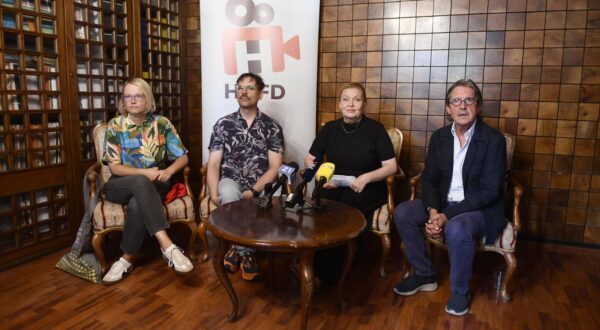 5.9.2025. - Zagreb, Hrvatska - Press konferencija Hrvatskog drustva filmskih djelatnika, predstavljanje hrvatskog kandidata za 98. nagradu Oscar, americke akademije filmske umjetnosti i znanosti. Photo: Josip Mikacic/PIXSELL