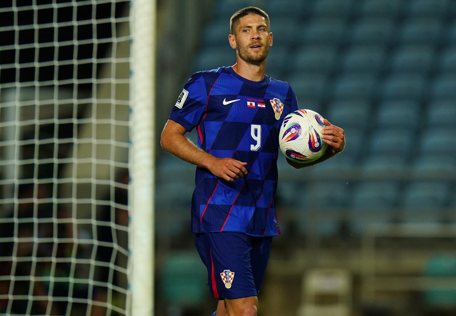 06.06.2025., stadion Algarve, Faro-Loule, Portugal - Kvalifikacije za FIFA Svjetsko nogometno prvenstvo 2026., skupina L, Gibraltar - Hrvatska. Andrej Kramaric Photo: Gualter Fatia/PIXSELL