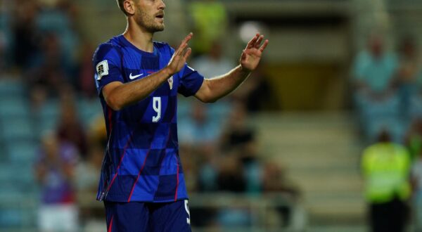 06.06.2025., stadion Algarve, Faro-Loule, Portugal - Kvalifikacije za FIFA Svjetsko nogometno prvenstvo 2026., skupina L, Gibraltar - Hrvatska. Andrej Kramaric Photo: Gualter Fatia/PIXSELL