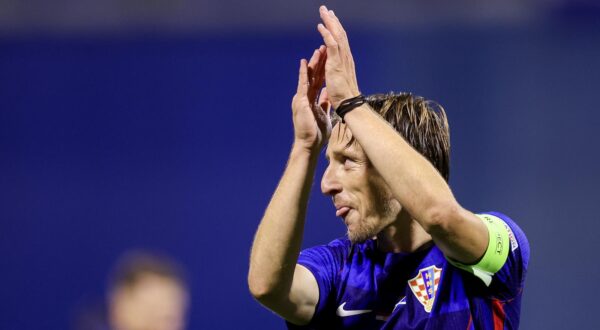 Luka Modrić večeras će posljednji put istrćatti na Maksimiru Photo: Goran Stanzl/PIXSELL
