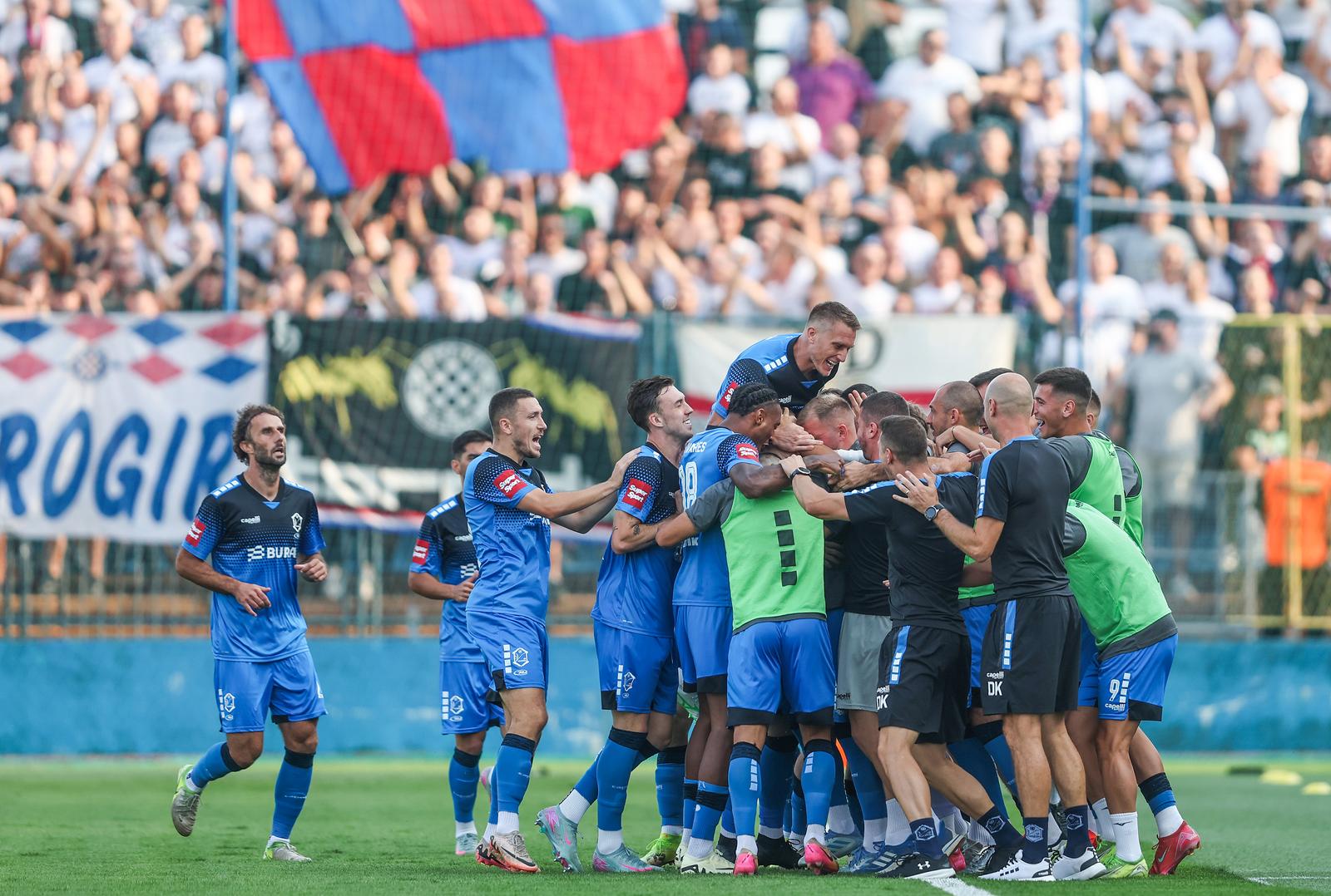 13.09.2025., stadion Varteks, Varazdin- Supersport HNL, 6. kolo  NK Varazdin - HNK Hajduk. Photo: Slavko Midzor/PIXSELL
