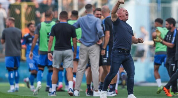 13.09.2025., stadion Varteks, Varazdin- Supersport HNL, 6. kolo  NK Varazdin - HNK Hajduk. Nikola Safaric. Photo: Slavko Midzor/PIXSELL