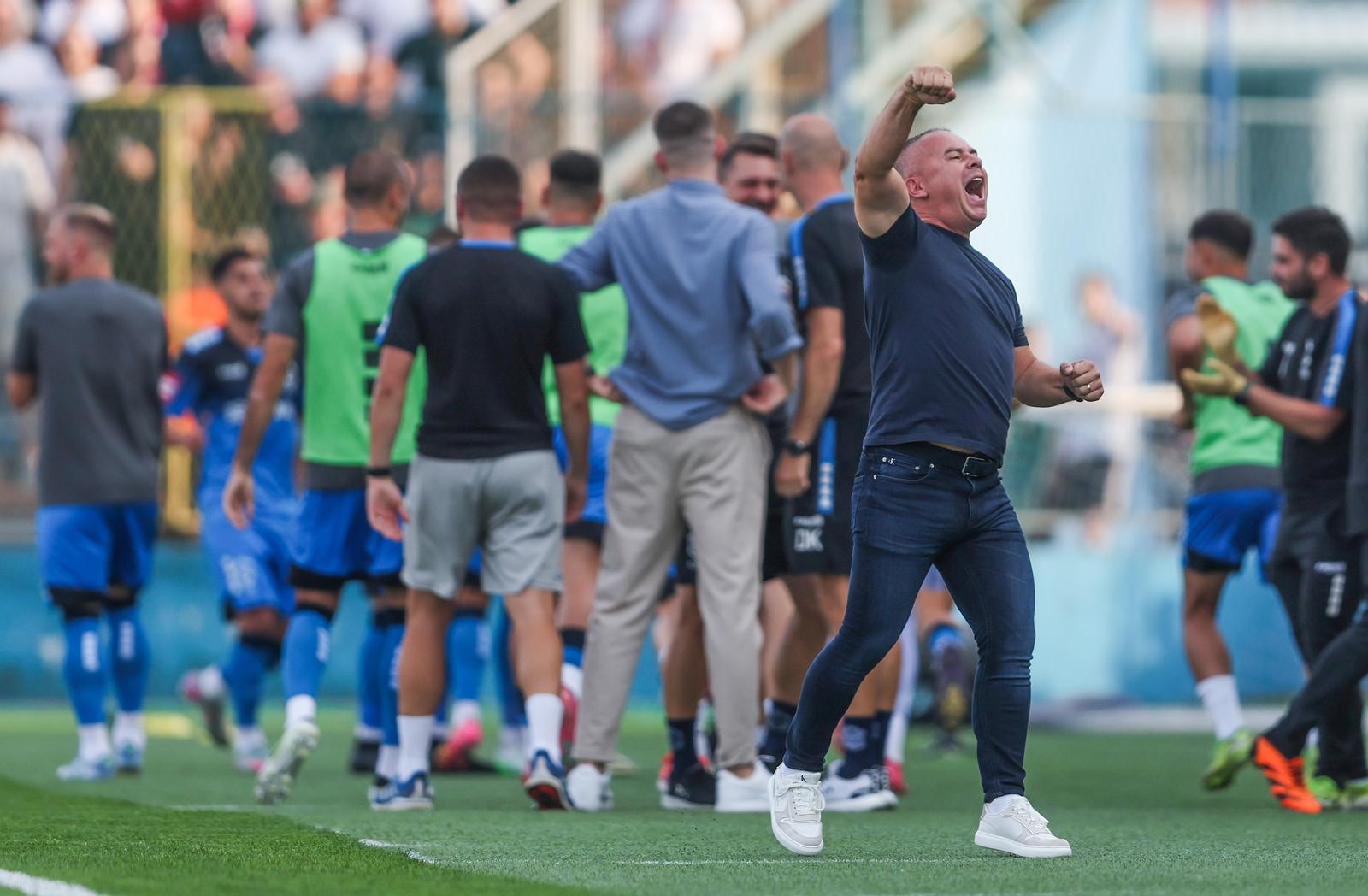 13.09.2025., stadion Varteks, Varazdin- Supersport HNL, 6. kolo  NK Varazdin - HNK Hajduk. Nikola Safaric. Photo: Slavko Midzor/PIXSELL