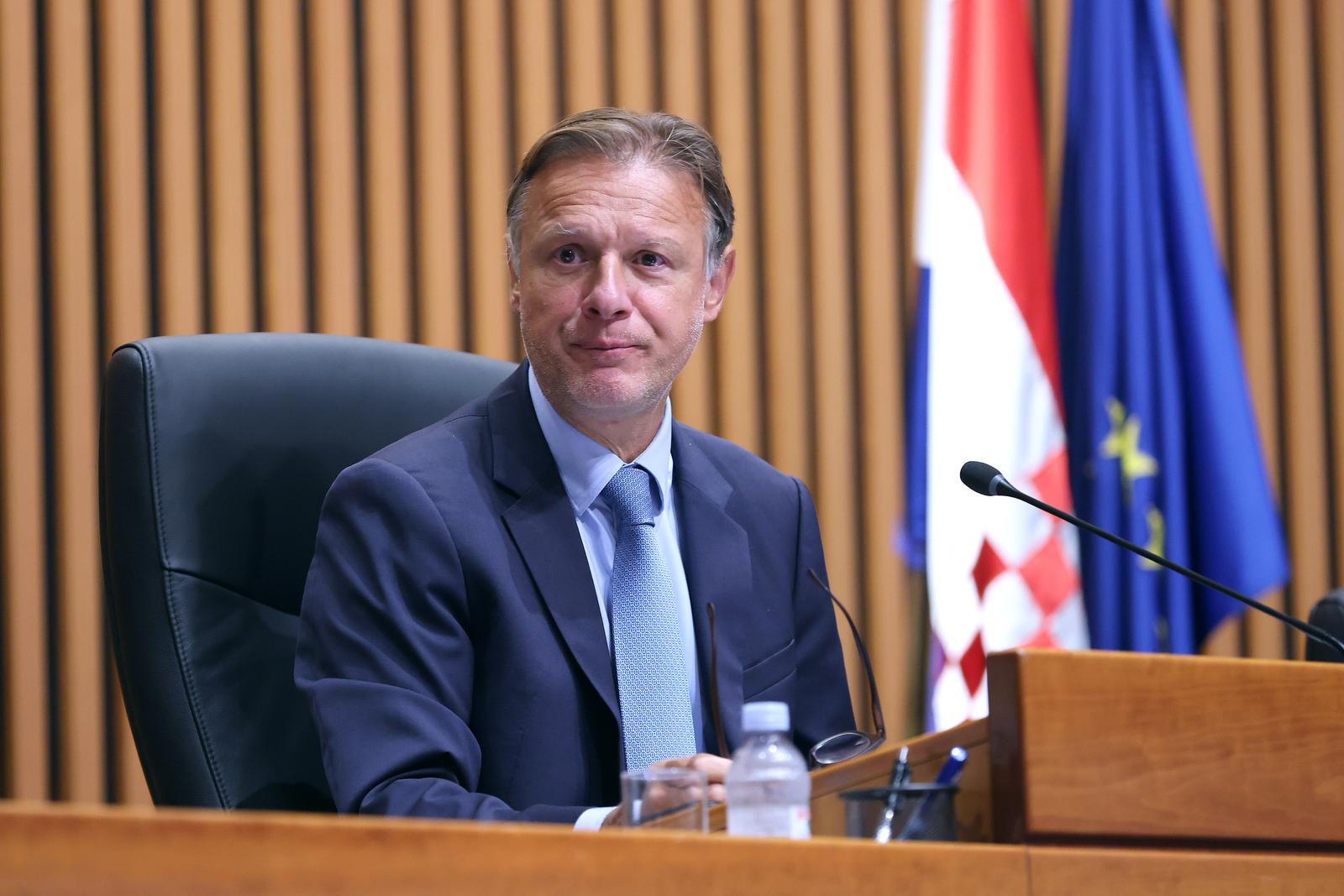 15.09.2025., Zagreb - Aktualnim prijepodnevnom, postavljanje zastupnickih pitanja Vladi, pocela je 7. sjednica Hrvatskoga sabora.  Photo: Patrik Macek/PIXSELL