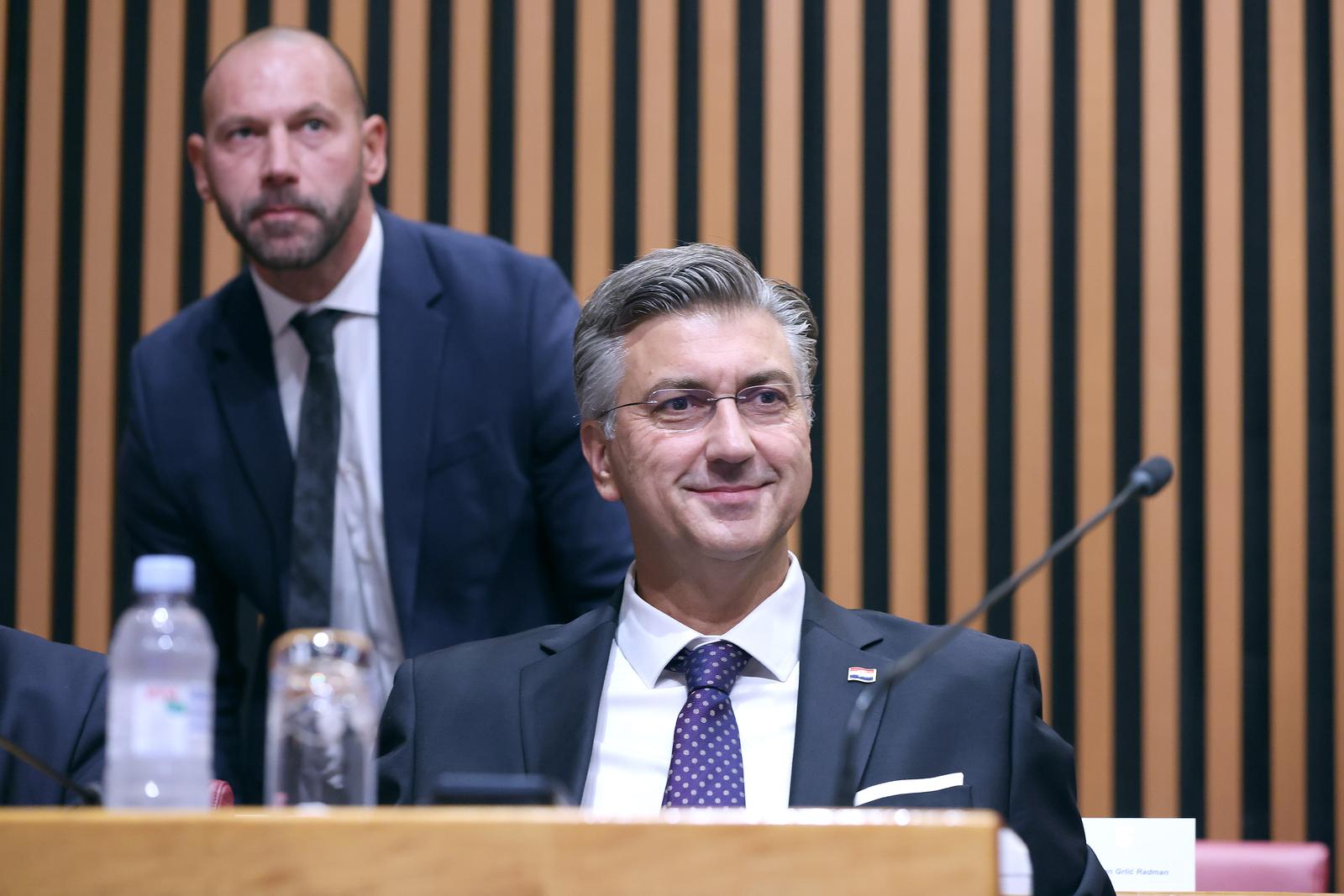 15.09.2025., Zagreb - Aktualnim prijepodnevnom, postavljanje zastupnickih pitanja Vladi, pocela je 7. sjednica Hrvatskoga sabora.  Photo: Patrik Macek/PIXSELL