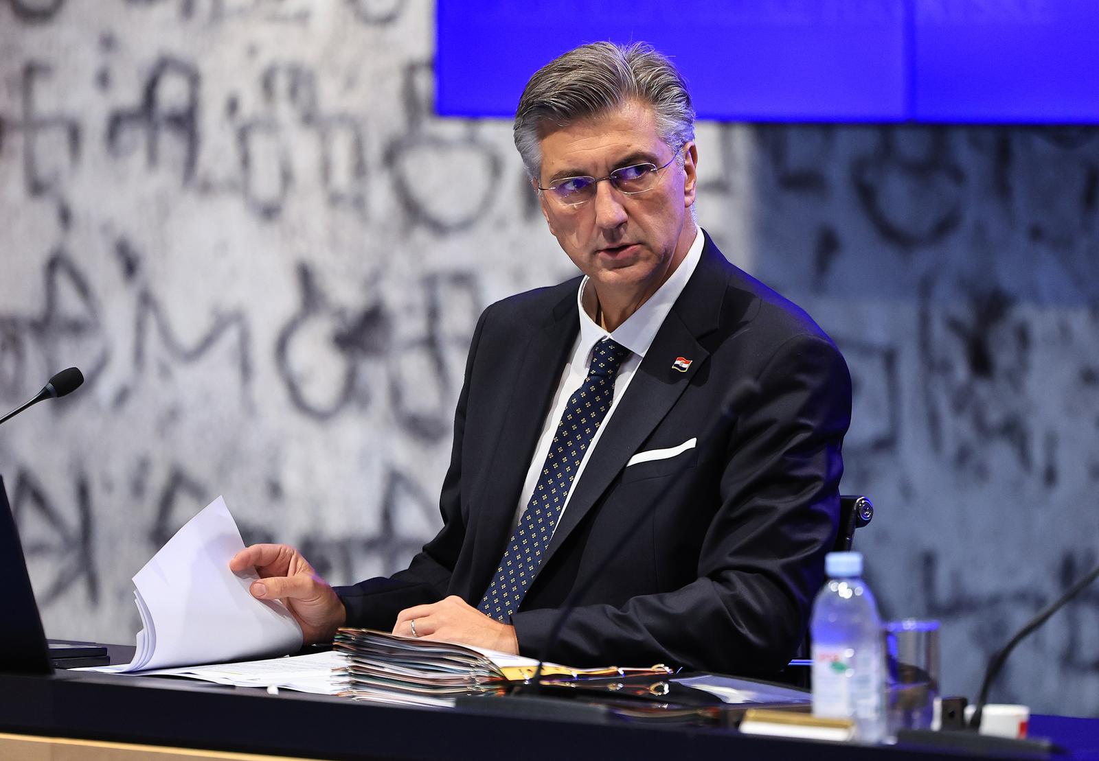 16.09.2025., NSK, Zagreb - Odrzana 116. sjednica Vlade Republike Hrvatske. Photo: Marko Prpic/PIXSELL