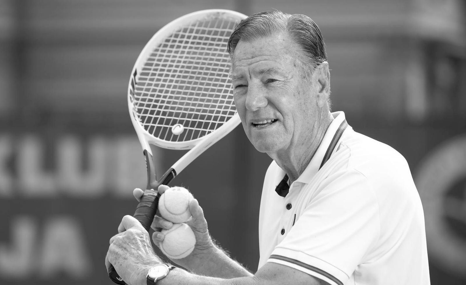 16.9.2020., Opatija -  Nikola Pilic (82), bivsi hrvatski tenisac i  teniski trener. Photo: Nel Pavletic/PIXSELL