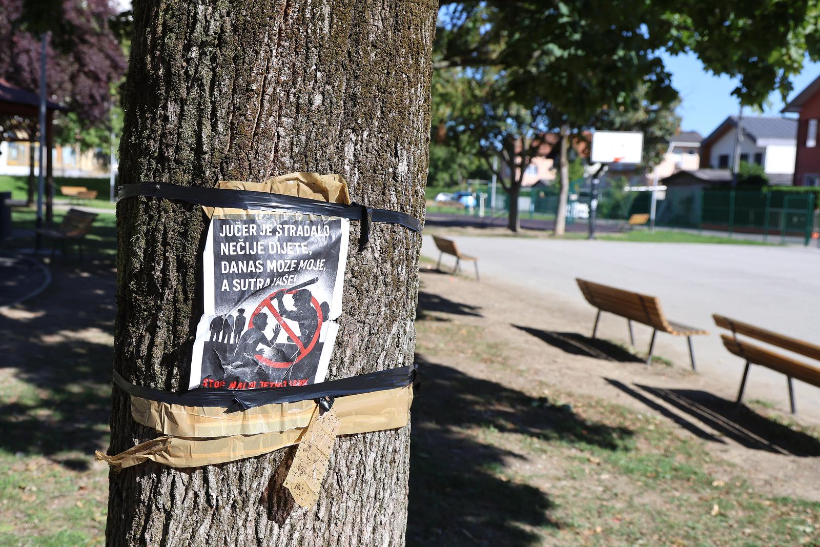18.09.2025., Zagreb - Od pocetka ljeta maloljetnicka banda sije strah po Retkovcu, a jedan od drskijih napada bio je i na policijsku sluzbenicu koja u tom trenutku nije bila na duznosti. Situacija je, slozni su izbezumljeni Retkovcani, doista otisla predaleko, pa su pokrenuli i posebnu grupu na Facebooku kojom zazivaju pokretanje peticije za vracanje sigurnosti u njihovo naselje. Photo: Patrik Macek/PIXSELL