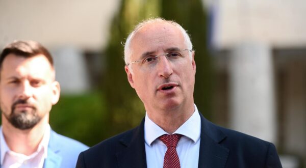 19.05.2025., Split - Aktualni gradonacelnik Splita Ivica Puljak na konferenciji za medije nakon lokalnih izbora. Photo: Ivana Ivanovic/PIXSELL