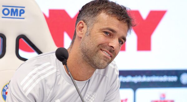 19.09.2025., Split - Trener Hajduka Gonzalo Garcia na konferenciji za medije uoci utakmice 7. kola SuperSport HNL-a izmedju Hajduka i Dinama. Photo: Ivana Ivanovic/PIXSELL