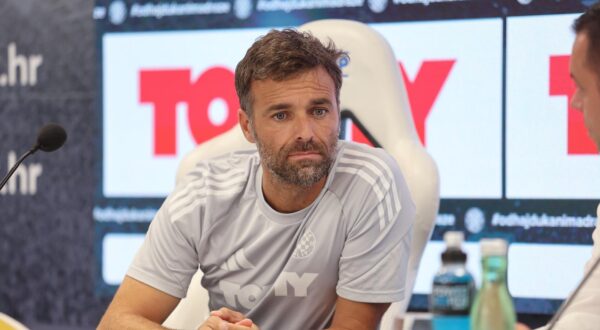 26.09.2025.,Konferencija za medije HNK Hajduk uoci 8. kola SuperSport HNL u kojem Hajduk u subotu 27. rujna s pocetkom u 18.45 sati igra protiv Lokomotive na Poljudu. Na Vaša pitanja odgovara  trener Gonzalo Garcia. Photo: Ivana Ivanovic/PIXSELL