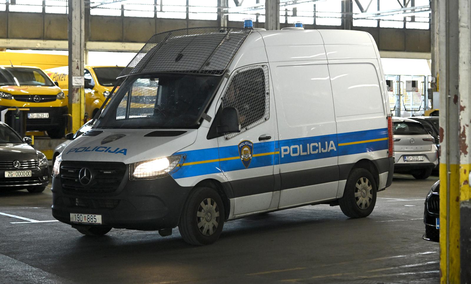 27.08.2025., Zagreb - Dovodjenje osumnjicenika privedenih u novoj akciji USKOK-a. Hrvatska policija predvodi medunarodnu akciju u suradnji s EUROPOL-om i DEA-om. Photo: Marko Lukunic/PIXSELL