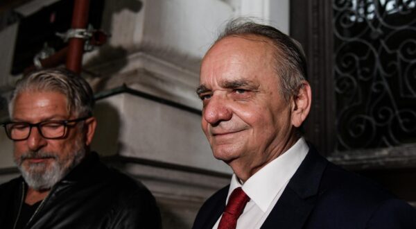 27.10.2023. Zagreb - U ponovljenom sudjenju Branimir Glavas i suoptuzenici proglaseni su krivima za ratni zlocin nad osjeckim Srbima 1991. u slucajevima garaza i selotejp.

 Photo: Josip Regovic/PIXSELL