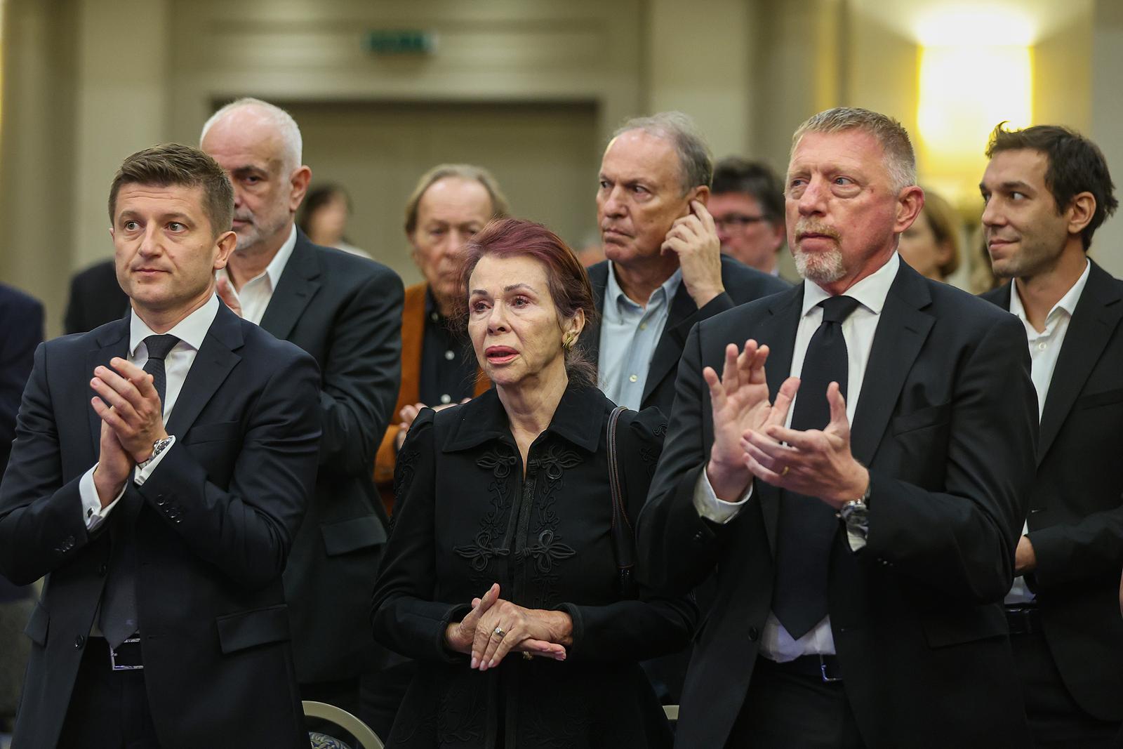 29.09.2025., FER, Zagreb - Komemoraciji za Nikolu Pilica u Hotel Sheraton uz obitelj i prijatelje prisustvovali su mnogi veliki tenisaci i sportski duznosnici.  Photo: Goran Stanzl/PIXSELL