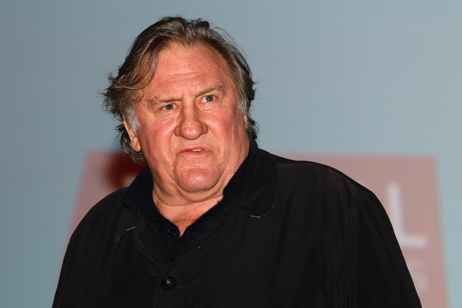 Info - Gérard Depardieu condamné à 18 mois de prison avec sursis pour agressions sexuelles - Info - Gérard Depardieu visé par une enquête judiciaire pour fraude fiscale - Gérard Depardieu lors du Festival Premiers Plans à Angers le 28 janvier 2022 pour la présentation du film "Umani" © Laetitia Notarianni / Bestimage Festival "Premiers plans" in Angers with the screening of "Unami" on 28/01/2022 Photo: Laetitia Notarianni/Bestimage/BESTIMAGE
