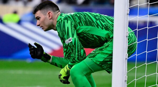 Dominik Livakovic ( 1 - Croatia ) during the UEFA Nations League match between France and Croatia at Stade de France on March 23, 2025 in Paris, France. ( Photo by Dante Badano / PsnewZ ) - Photo: Dante Badano/PsnewZ/Bestimage/BESTIMAGE