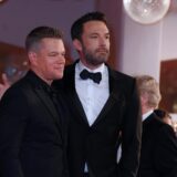 ITA, 78. Filmfestspiele von Venedig 10.09.2021, ITA, Venedig, ITA, 78. Filmfestspiele von Venedig, Red Carpet, The Last Duell, im Bild Matt Damon, Ben Affleck // Matt Damon, Ben Affleck during Red Carpet of the film The Last Duell of the 78th Venice Film Festival at the ITA in Venedig, Italy on 2021/09/10. EXPA Pictures © 2021, PhotoCredit: EXPA/ laPresse/ Gian Mattia D'Albertor