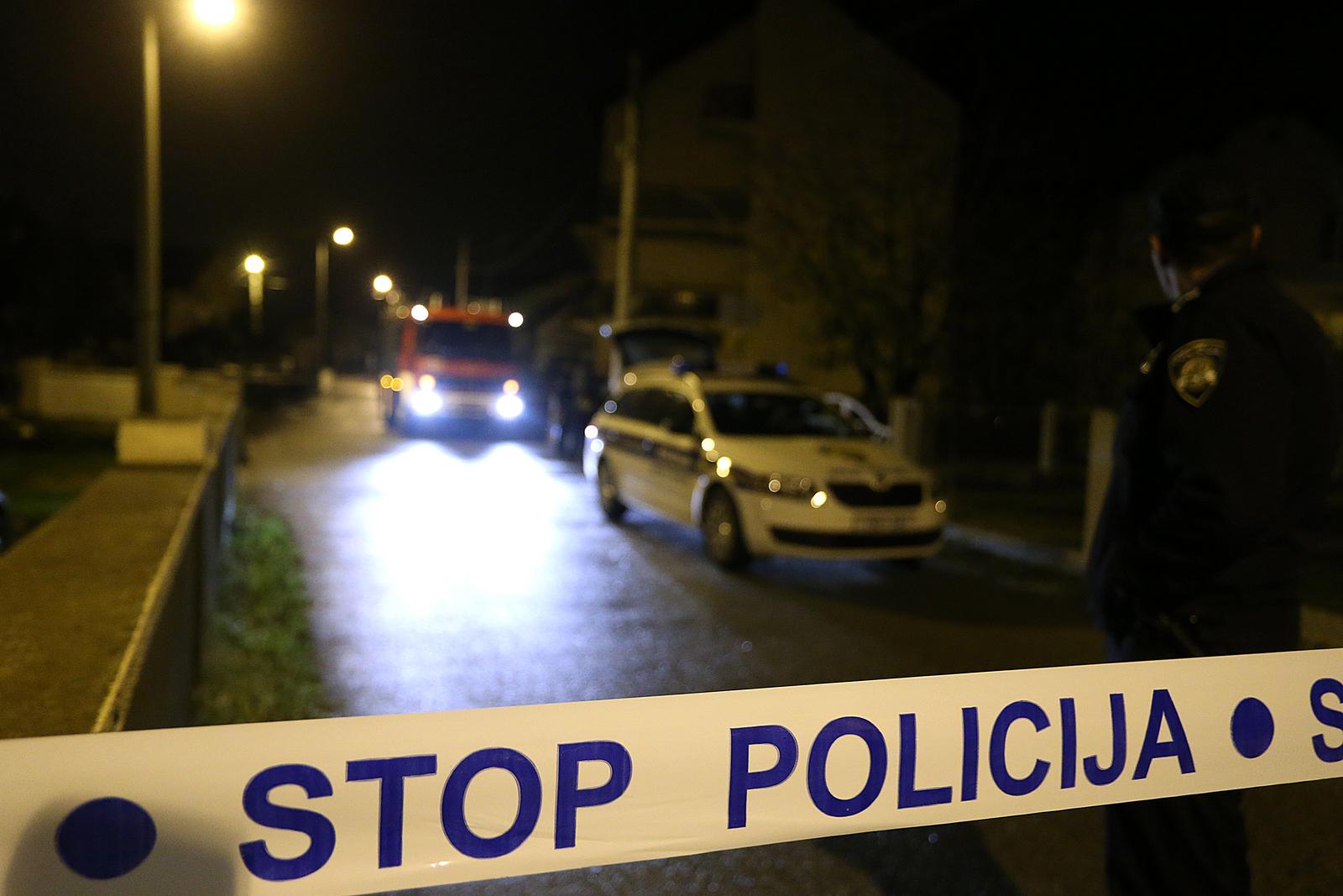 25.10.2014., Zagreb - U VII. Retkovcu bb doslo je do pucnjave iz vatrenog oruzja pri cemu su dvije osobe ranjene. Policijski ocevid je u tijeku. r"nPhoto: Goran Stanzl/PIXSELL