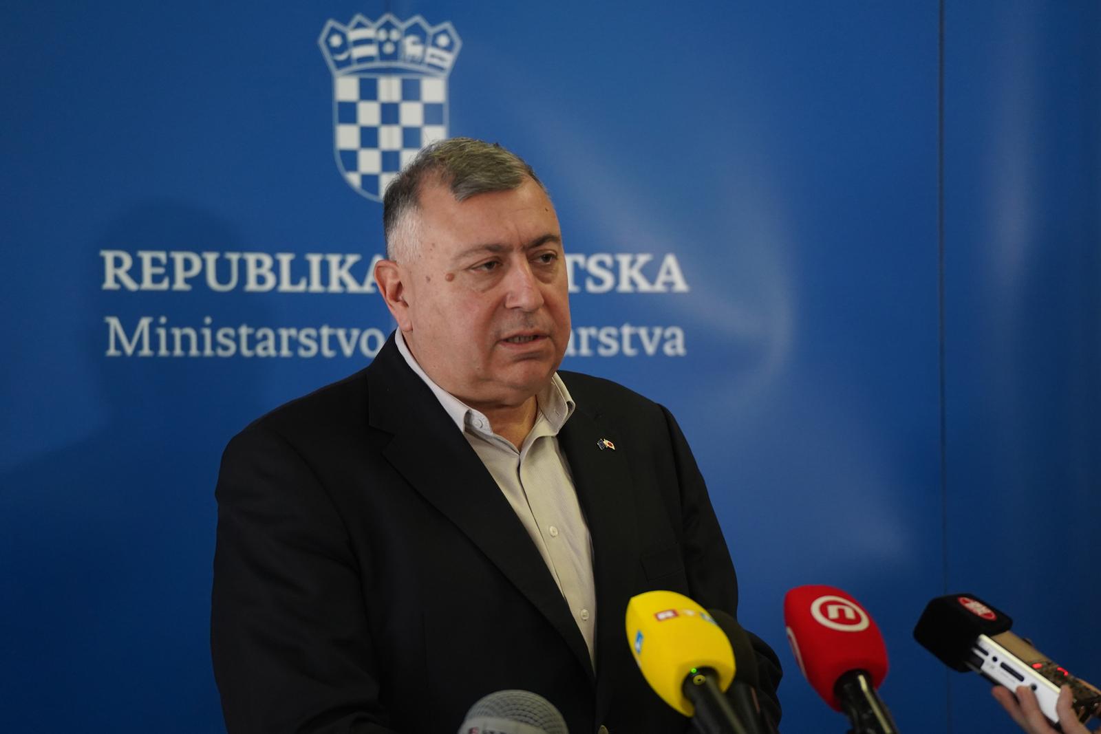 11.2.2025., Zagreb - Ministar gospodarstva Ante Susnjar odrzao je inicijalni sastanak na temu osnivanja Radne skupine za nuklearnu energiju. Photo: Patricija Flikac/PIXSELL