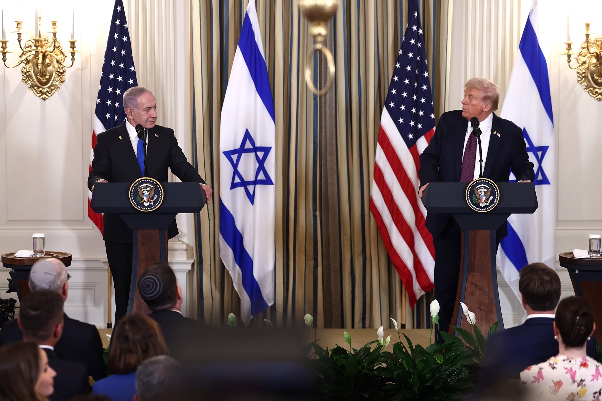 Benjamin Netanyahu i Donald Trump