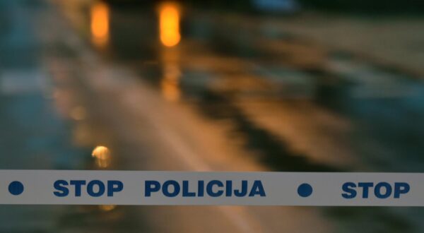 01.02.2017., Fazana - Prometna nesreca na Fazanskoj cesti u kojoj je smrtno stradao pjesak. Policija je na mjestu dogadjaja i obavlja ocevid.rPhoto: Dusko Marusic/PIXSELLrrrrr