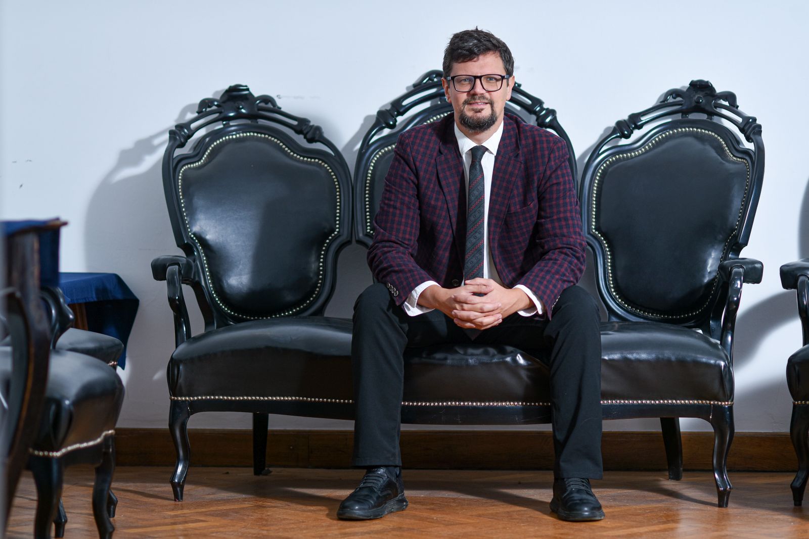 09.10.2025., Zagreb - Aleksandar Marsavelski, profesor Kaznenog prava i predsjednik Drustva sveucilisnih nastavnika. 

Photo Sasa ZinajaNFoto