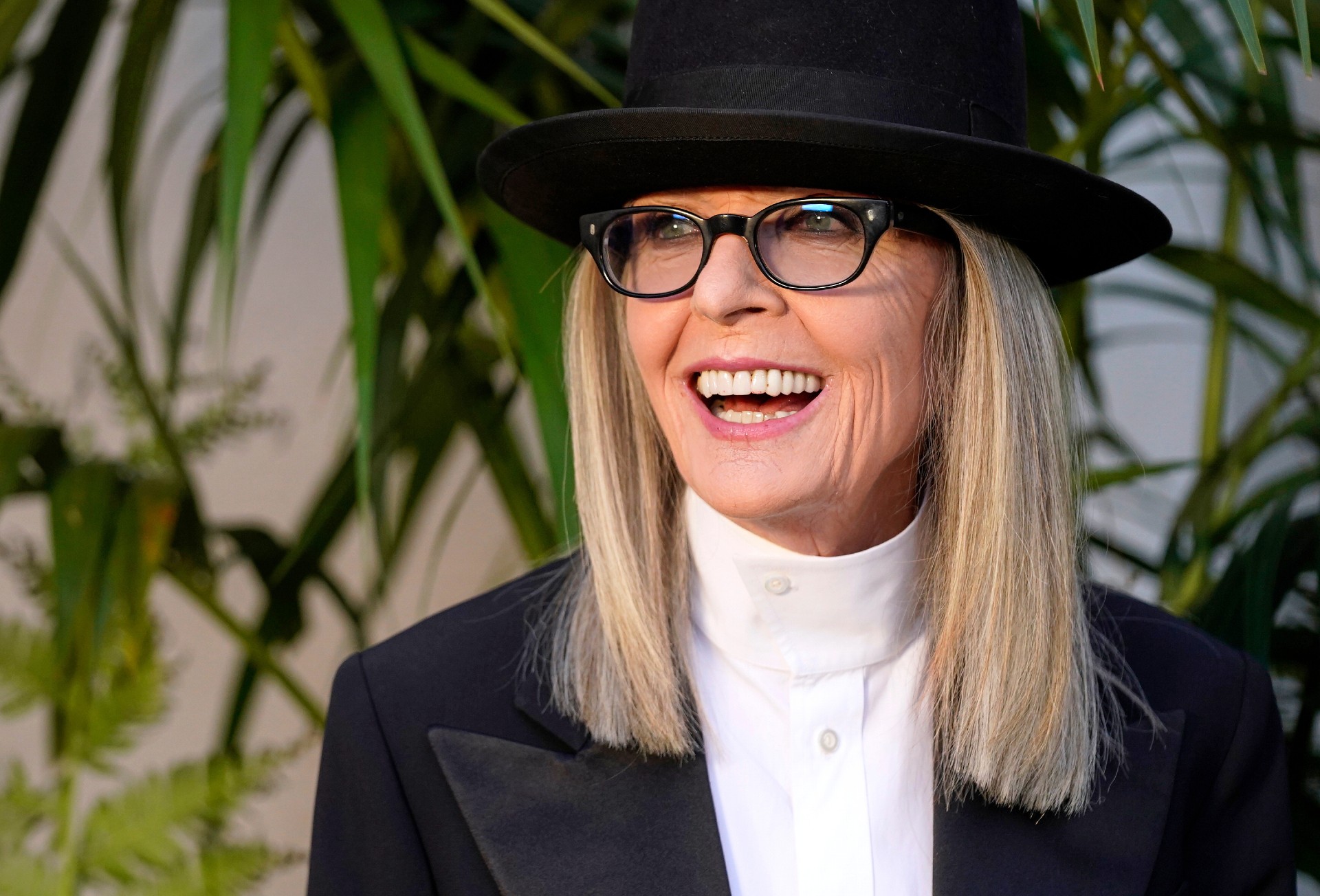Diane Keaton appears at the Ralph Lauren Spring 2023 Fashion Experience in Pasadena, Calif., on Oct. 13, 2022. (AP Photo/Chris Pizzello, File) APTOPIX Obit Diane Keaton