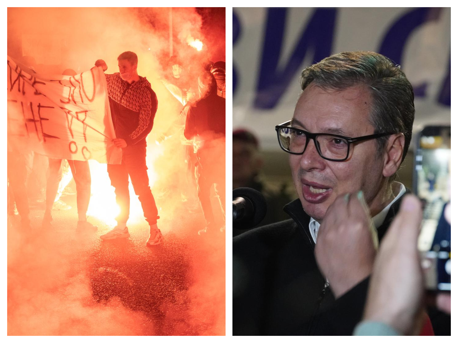 Nemiri u Podgorici i Aleksandar Vučić