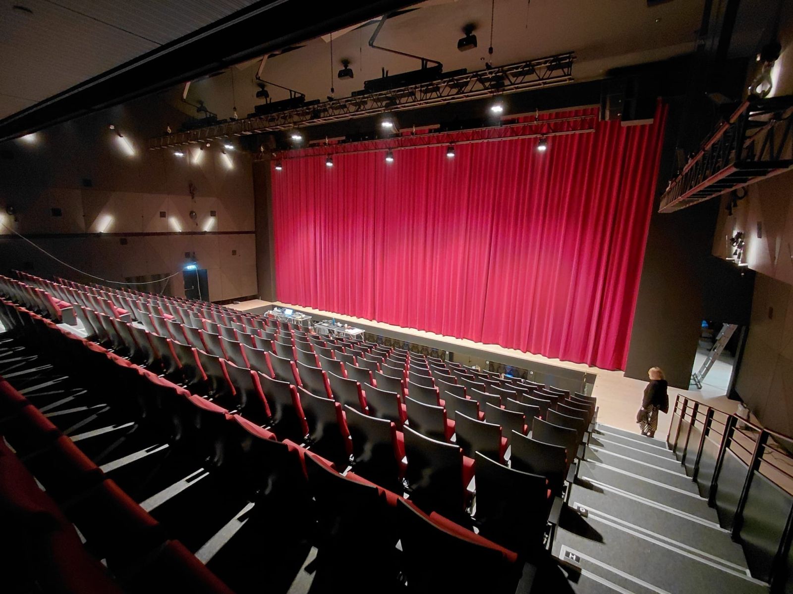 Zagreb, 23.10.2025.- Nova scena zagrebaèkoga Hrvatskog narodnog kazalita HNK2 u ulici Boidara Adije sveèano æe biti otvorena u ponedjeljak 3. studenoga uz program "Slava umjetnosti 2.0", suvremenu interpretaciju programa kojim je otvorena zgrada HNK 1895. godine. 
foto HINA/ HNK/ ua