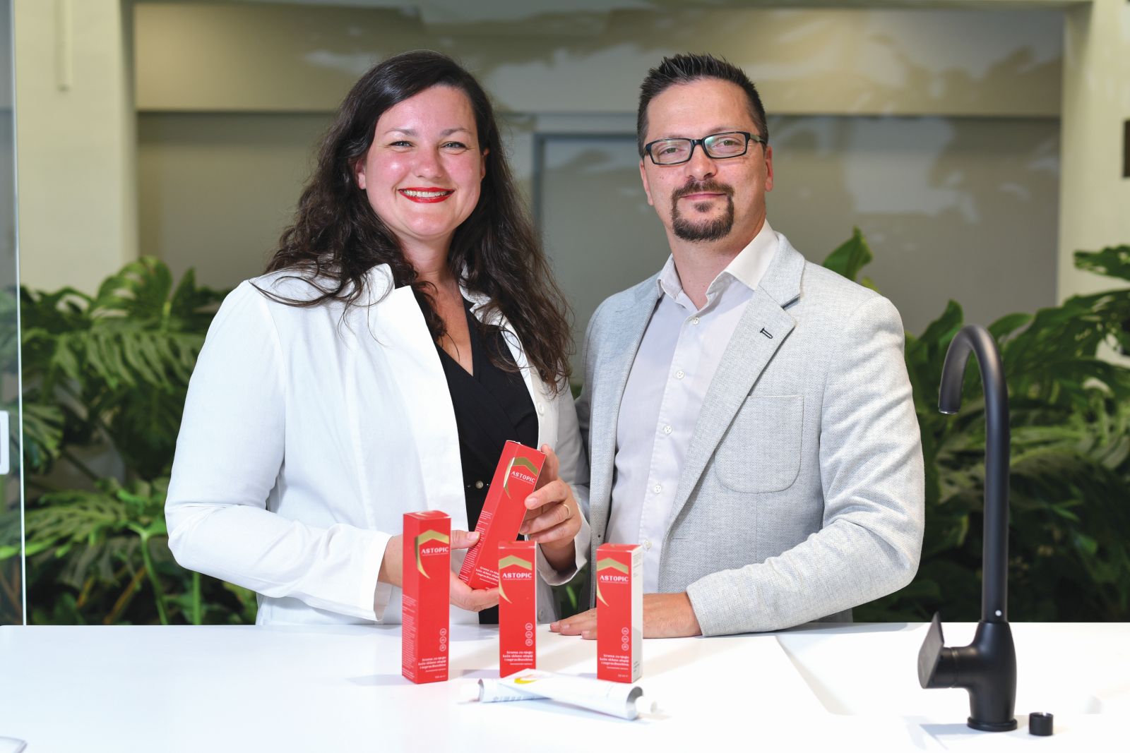 08.10.2025., Zagreb - Ivan i Nikolina Pokupec, Astopic krema.
Photo Sasa ZinajaNFoto