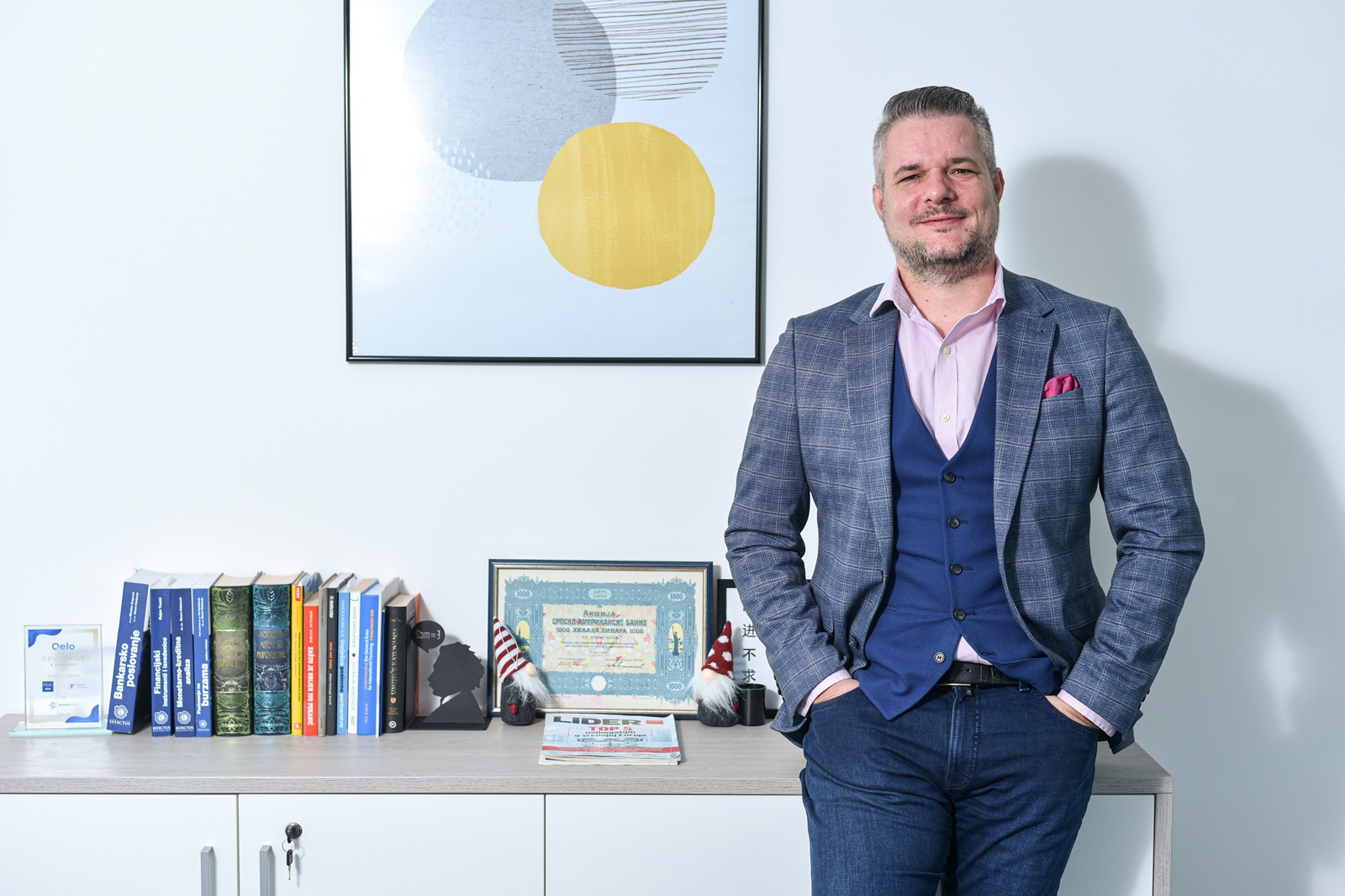 08.10.2025., Zagreb - Ivor Jelavic, predsjednik Uprave Escont partners.

Photo Sasa ZinajaNFoto