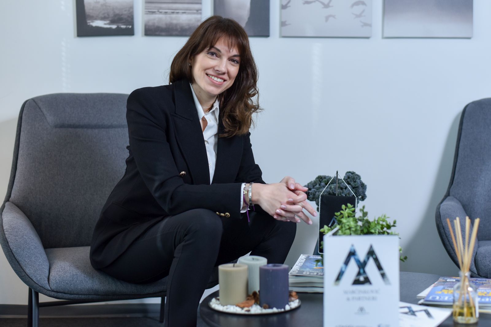 13.03.2025., Zagreb - Jelena Bacun, ekonomistica, managerica u Marcinkovic i partneri. 

Photo Sasa ZinajaNFoto