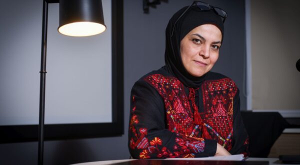 10.10.2025., Zagreb - Najwa Sadi Juma, palestinska knjizevnica i prevoditeljica. 

Photo Sasa ZinajaNFoto