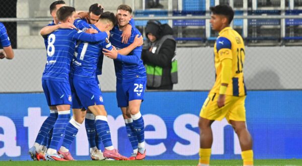 MACCABI TEL AVIV vs DINAMO ZAGREB MORIS VALINCIC football Maccabi Tel Aviv vs Dinamo Zagrebi UEFA Europa League at TSC arena stadium, Backa Topola 02.10.2025 Foto: FOOTBALL, UEFA EUROPA LEAGUE, DINAMO ZAGREB, MACCABI TEL AVIV Backa Topola TSC Arena Serbia Copyright: xMarkoxMetlas/xMNxPressx Photo: IMAGO/Marko Metlas/IMAGOSPORT